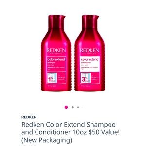 Bundle of 4 
Redken Color Extend 2 Shampoo and 2 Conditioner retail $100